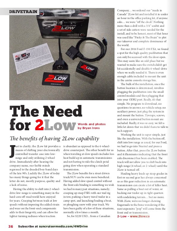4WDriveCanada's tweet photo. The benefits of having 2Low capability. The 2Low kit provides a means of shifting your electronically controlled transfer case into Low Range and only utilizing 2-wheel drive - read the install feature - https://t.co/wkGEYtcOlH @2LOWINC https://t.co/CZUvFjmCAy