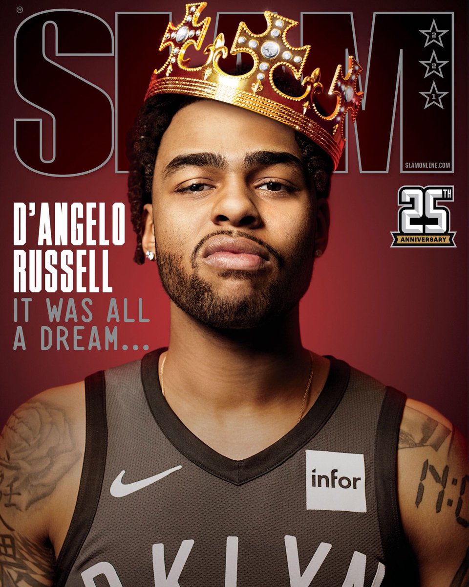 SLAMonline's tweet photo. Sky's the limit. ❄️

Our cover story on D'Angelo Russell: https://t.co/hb6haW4efw https://t.co/zgrDPIdmkj