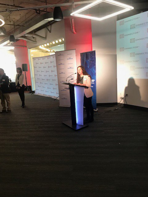 ESREN_CP's tweet photo. Great turnout last night for the @HfxPartnership #Connector+ launch. #ConnectorPlus is a digital networking platform that will create more opportunity for young professionals in #NS https://t.co/H6ozqJJT3q
