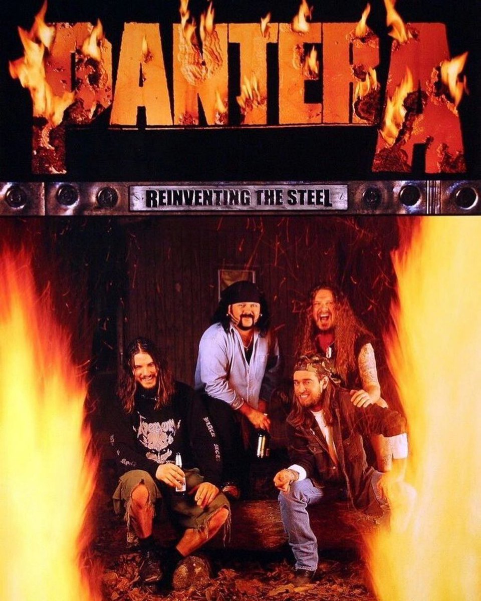 Reinventing The Steel turns 19 years old today! #pantera #dimebagdarrell #philipanselmo #rexbrown #vinniepaul #reinventingthesteel #19yearsold