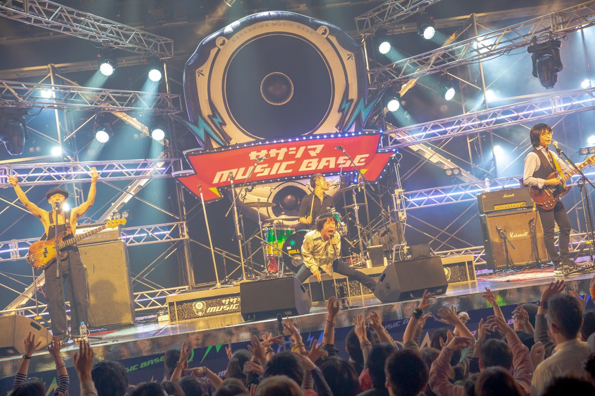 sasashimaMB's tweet photo. 超名曲、深夜高速披露です！生きててよかった...

photo by @takashi_megane

#中京テレビ #ササミュー #ササシマmusicbase
#クアイフ　#backlift　#フラワーカンパニーズ https://t.co/GeWsyuwJh7