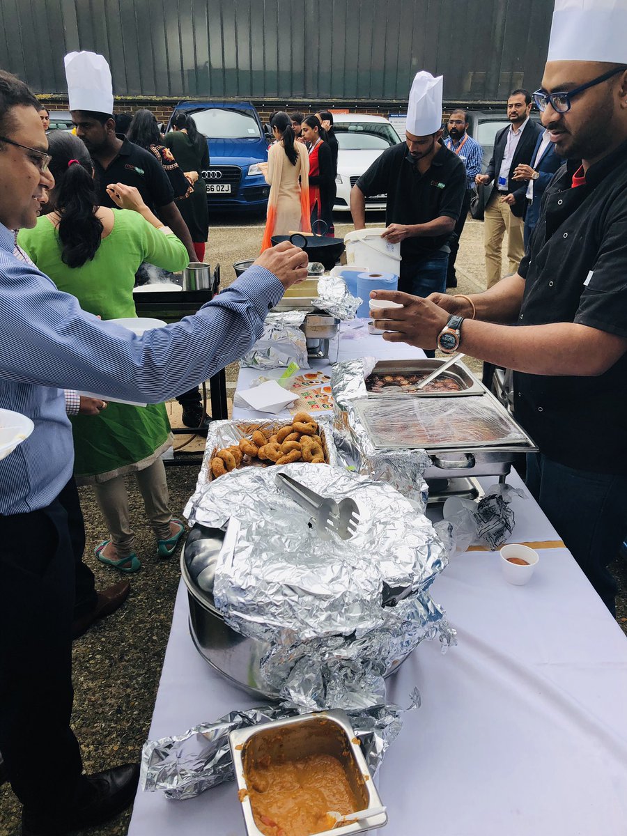HarrowBCentre's tweet photo. We are also celebrating our 20th anniversary managing Sage House today! 🎊🎉 Thank you to Crispy Dosa for providing amazing food! https://t.co/WRWXbTUmTd