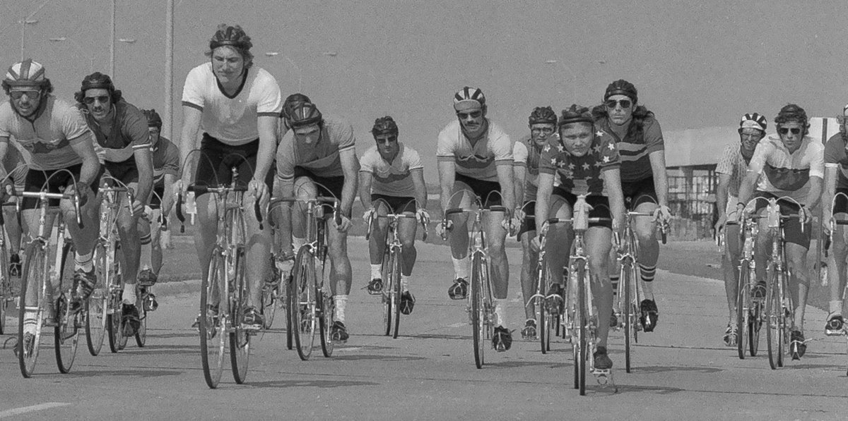 bikeiowa's tweet photo. The year is 1973. This is a #Criterium in @CityOfAnkeny 46 years ago! Does anyone know anyone in the photos? We'd like to know where this crit took place? and what was this crit's name? #TBT. Thanks to #CarlVoss for the photos! https://t.co/je6K5DX4mx