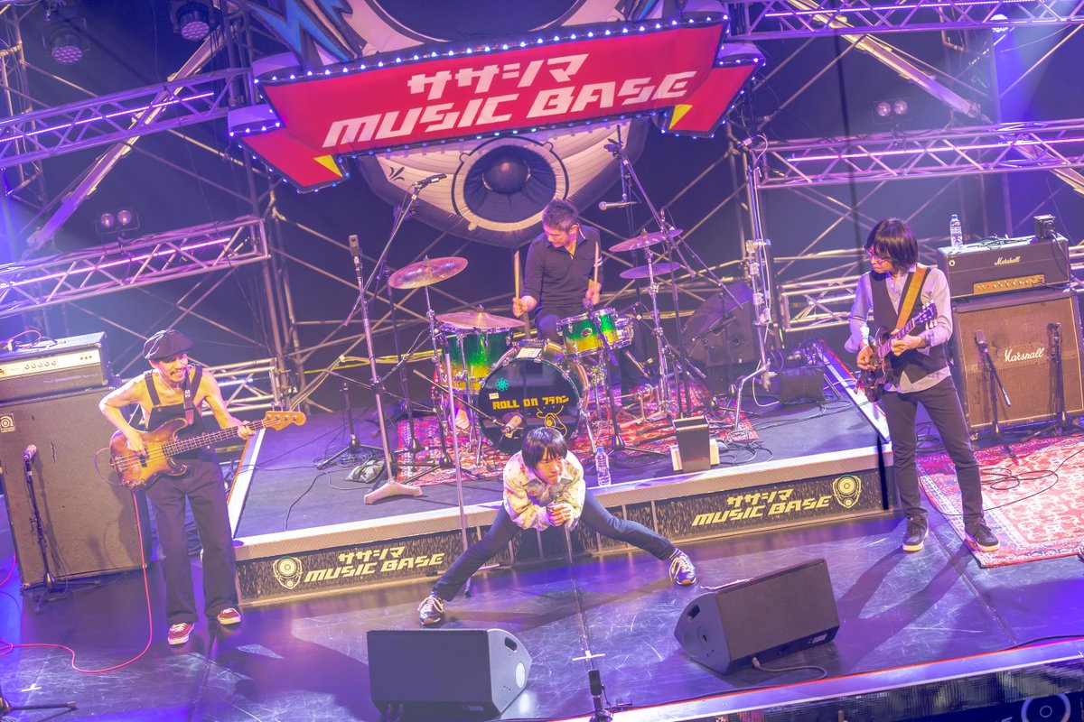sasashimaMB's tweet photo. ついにササミューラストの曲となってしまいました...
最後はお祭り騒ぎ！

photo by @takashi_megane

#中京テレビ #ササミュー #ササシマmusicbase
#クアイフ　#backlift　#フラワーカンパニーズ https://t.co/iZLv9K5C4f