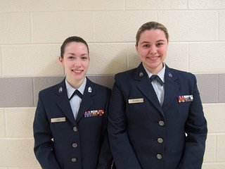 Congrats to cadets Desiree George and Rachel Leib for getting February's cadets of the month! For more information on the fantastic work they did last month, please visit our website. cyhsjrotc.weebly.com