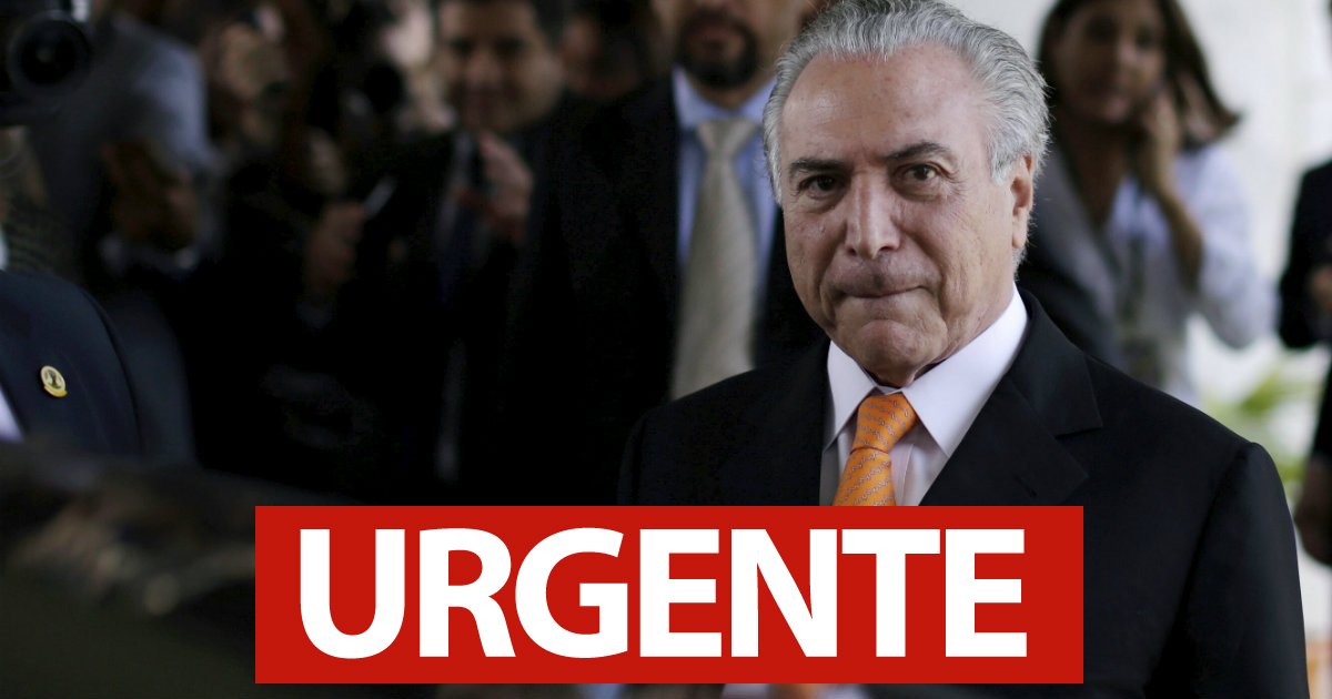 g1's tweet photo. #URGENTE: Ex-presidente Michel Temer é preso https://t.co/0AsW2XFIC7 #G1 https://t.co/R9OPCjLiON