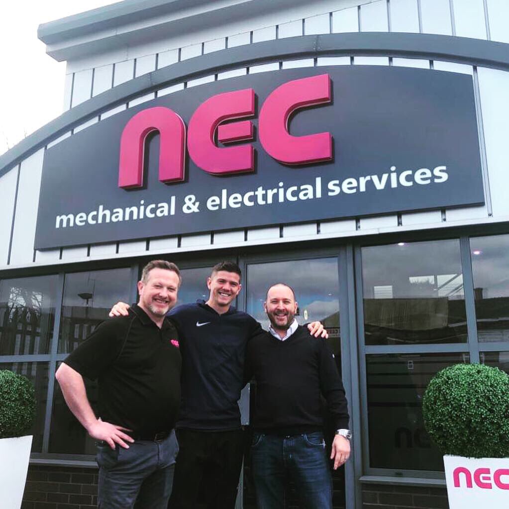 nec_services's tweet photo. Nice visit to our new offices today from @luke11campbell 🥊

NEC are proud to be sponsoring such an influential person from Hull. We will be working together with Luke to bring power to future sporting events in 2019 and couldn’t be more excited!

#workingtogether #lukecampbell https://t.co/OqO98WoFNJ