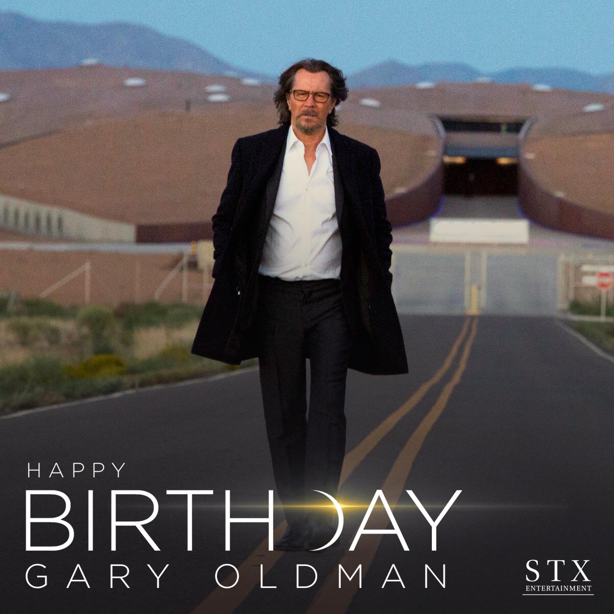 Happy birthday to the man who made life on Mars a reality, Gary Oldman! 