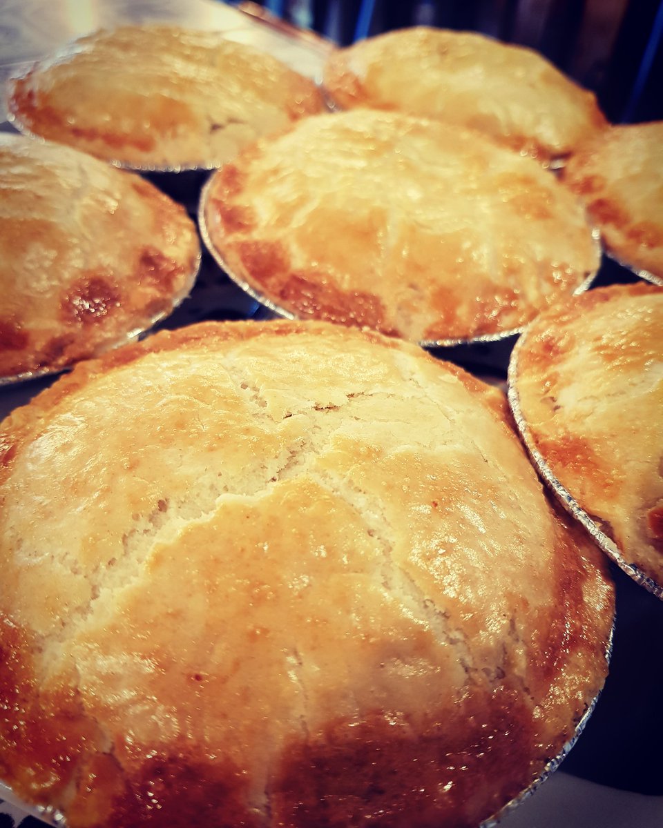 theoneeyedstag's tweet photo. FRESH Homemade Pie ALERT!!!!
H O M E M A D E by Wayne!
Meat and Potato Pie in proper pastry.....no ready to roll here!!
Enjoy a Pie and a Pint of Real Ale for £5.50
Pie on its own £2.80
#lush #meatandpotatopies #realale #homemade #wayneisthebaker #localbaking https://t.co/S6PI50jdl0