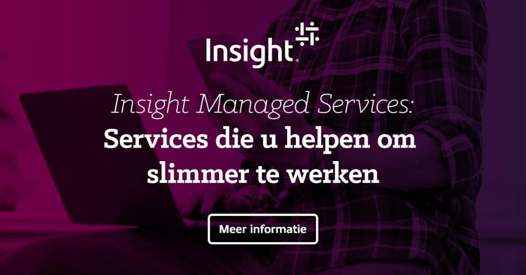 Zorg ervoor dat uw werknemers beschikken over alle tools die ze nodig hebben met Insight Managed Services ms.spr.ly/6011T1yUZ