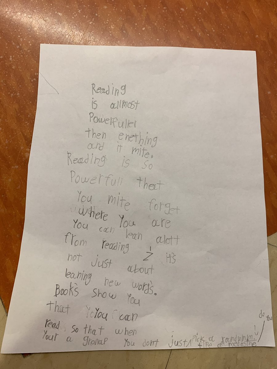 MrsGutierrezKL's tweet photo. Ways to grow a reader: Celebrate reading. Talk about about reading. Breathe reading. Be a reader. #Klleaders #readread https://t.co/nmQnvfVRdf