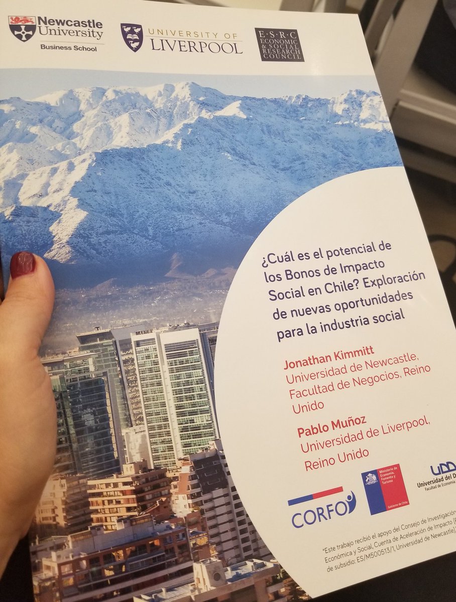 GaAPG's tweet photo. Cuál es el potencial de los Bonos de Impacto Social en Chile? Escuchando la experiencia internacional sobre este mecanismo de inversión de impacto  @fsancarlos https://t.co/AnYftasd8W