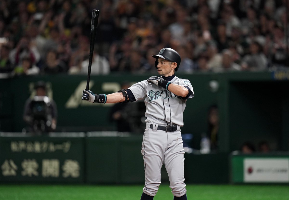 FCBayernUS's tweet photo. We know it's not our sport, but Ichiro's greatness needs to be recognized. Congratulations on an amazing career, and best of luck in your next chapter. 🐐🇯🇵⚾️🔝

#ThanksIchiro https://t.co/FshnzEAkro