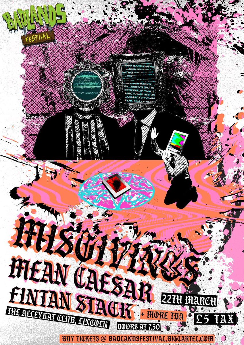 BadlandsLincoln's tweet image. Psyched for this show tomorrow night. 8.30PM at The Alleykat Club // Lincoln. Three of the UK's best new punk bands from down south. If you dig grufty, catchy melodic punk rock then be there! 👊💣💥