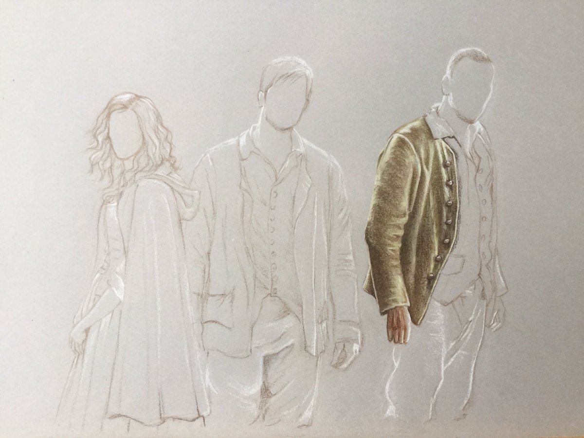 sketchingwitch's tweet photo. Started adding the colour this morning - Rufusโs coat first...
#workinprogress #Timeteamfashion #og3 #benedictarnold1780 #Timeless #SameTimeless https://t.co/su3KIXJiev