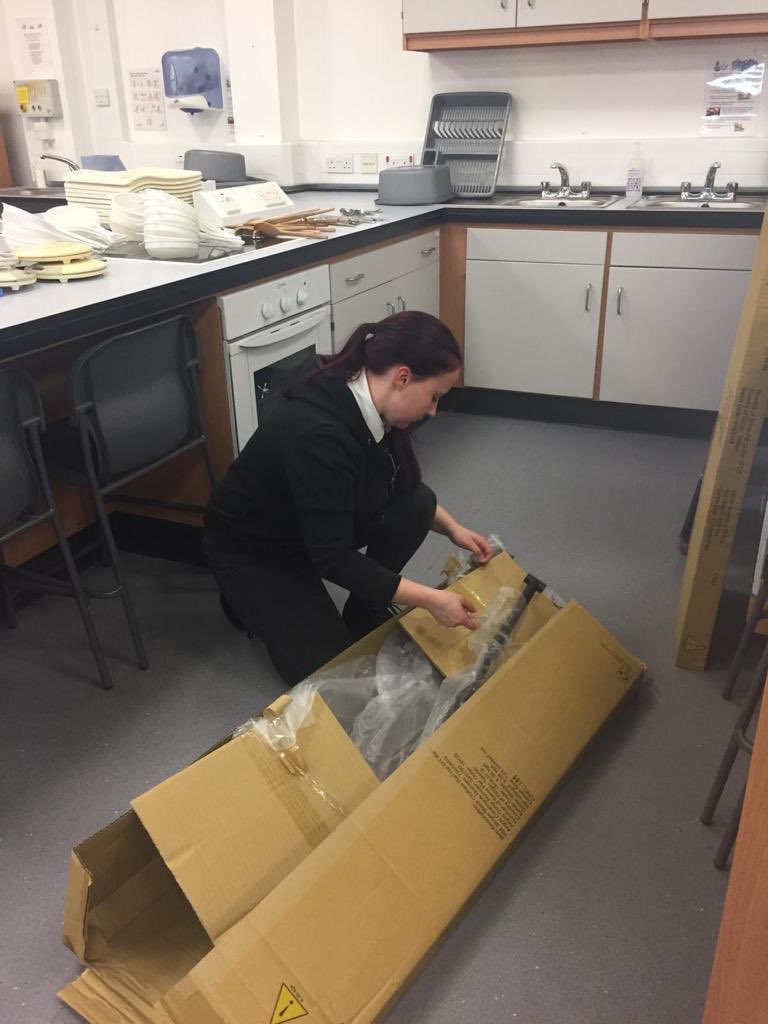 Building up clothing racks