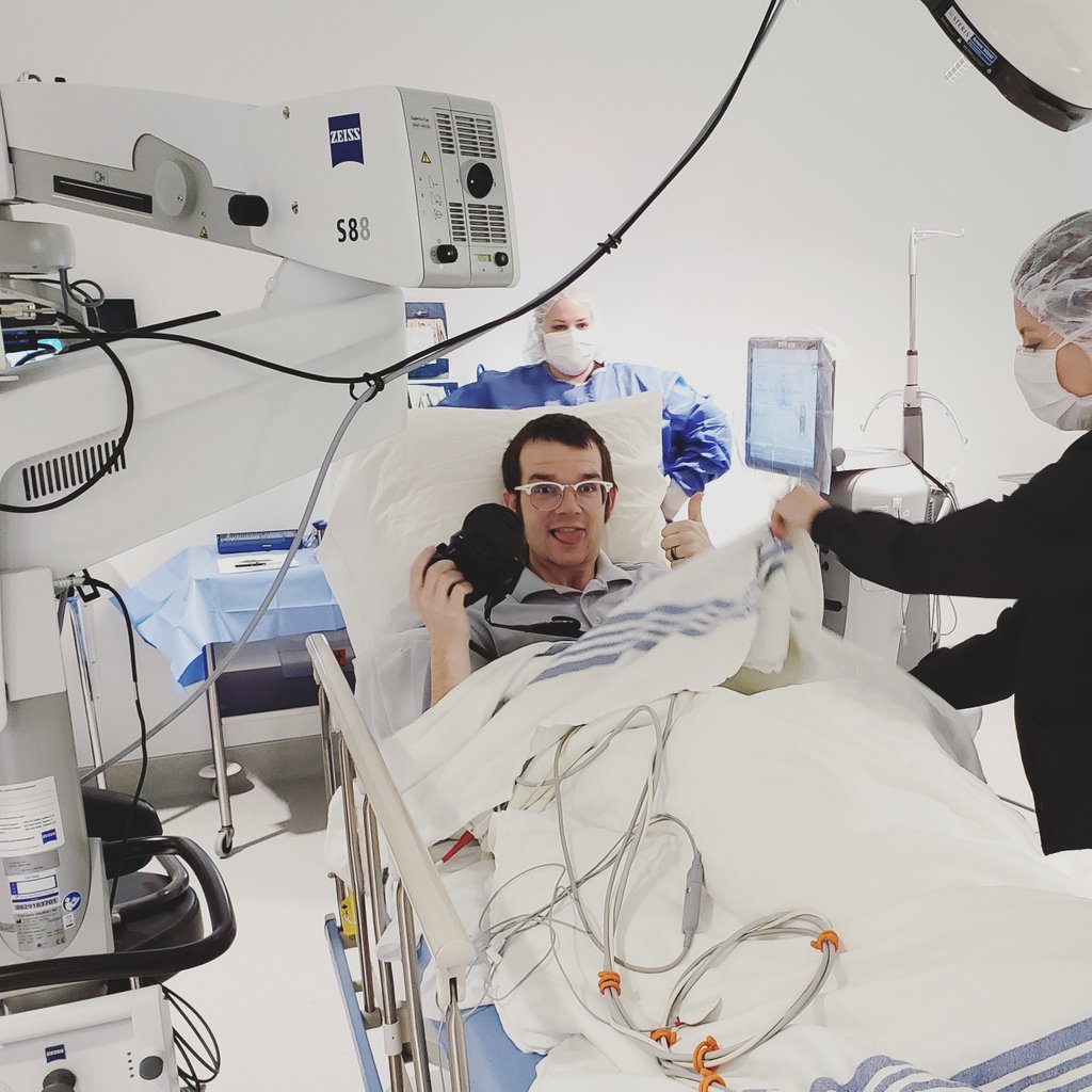 TheEvokeGroup's tweet photo. THROWBACK THURSDAY: We got to go "first person" and represent the patients point of view for the Surgery Center at the Forum! No one was harmed in the filming of this piece. 😂 #evokethem #video #videoproduction #videomarketing #digitalagency #agencylife #powerofvideo https://t.co/iYz63OvAsf