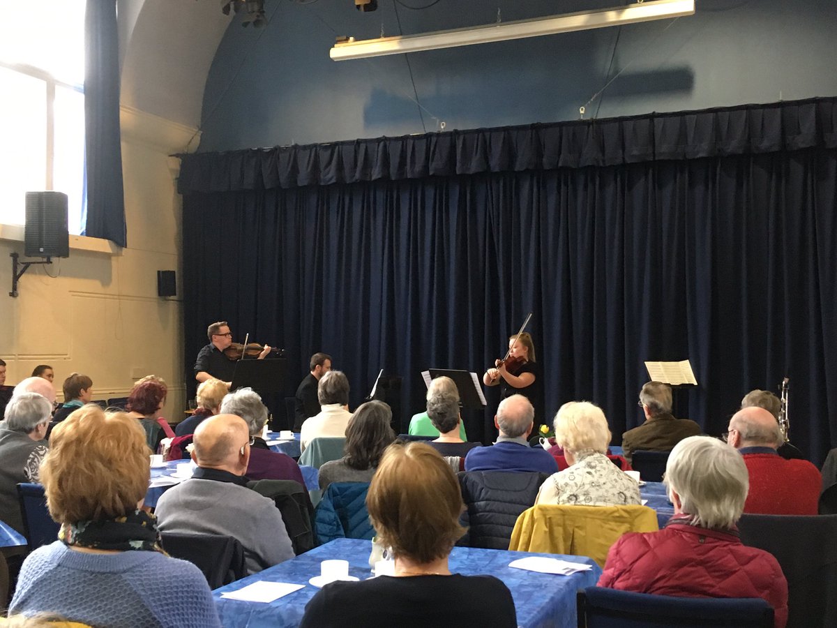 Another great lunchtime recital here <a href="/OtleyCourthouse/">Otley Courthouse</a> with <a href="/LeedsMusic/">Music at Leeds Conservatoire</a> students. Record breaking audience numbers! Book your tickets for the next one early to not be disappointed! It’s on 18th April, book here: otleycourthouse.org.uk