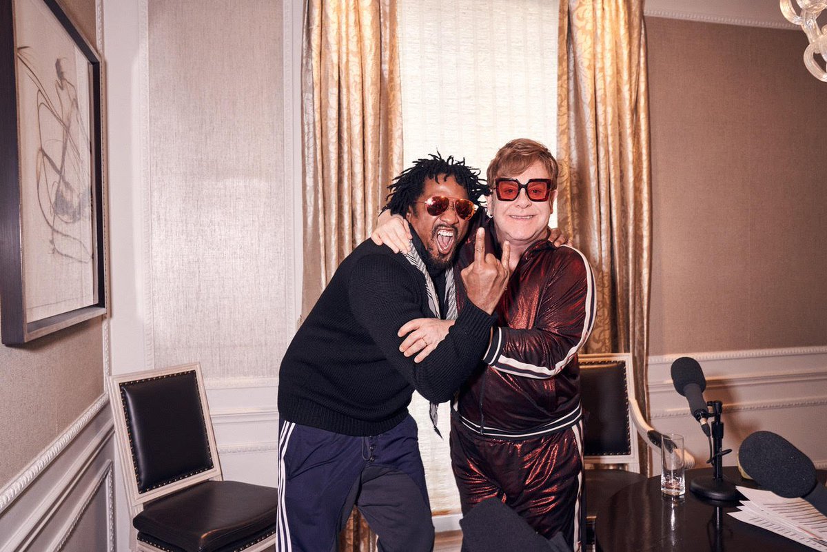 okayplayer's tweet photo. Elton John calls A Tribe Called Quest "the seminal hip-hop band of all time."

Listen to his chat with @QtipTheAbstract here: https://t.co/Ugid1YxYbS https://t.co/LgZLL9zkpK
