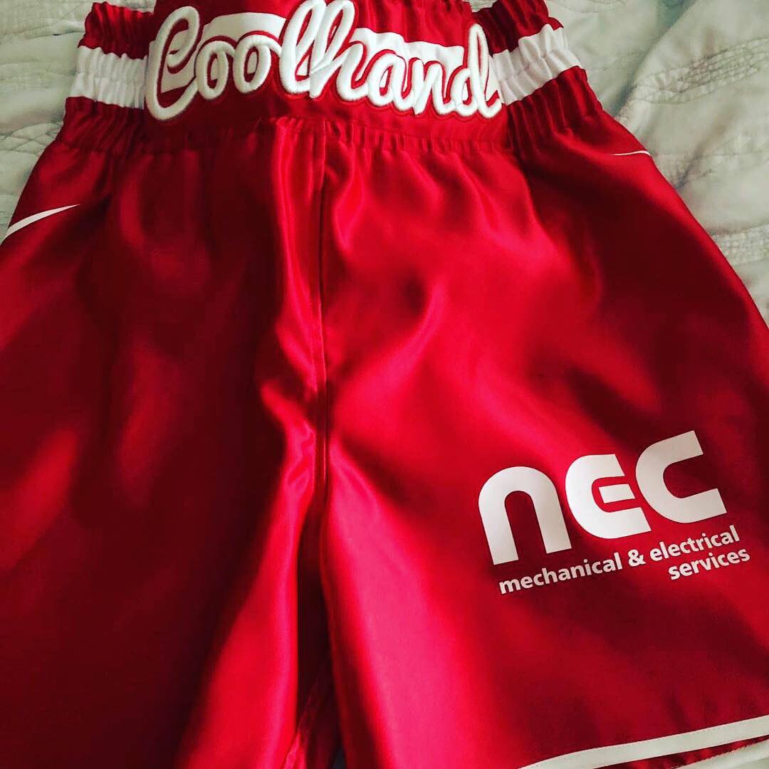 nec_services's tweet photo. How good does the NEC logo look on @luke11campbell shorts???

Luke wore these for the fight he won in Philadelphia last weekend 🥊

Next....the title fight 👊🏻👊🏻👊🏻 https://t.co/VN5zKTLwqA