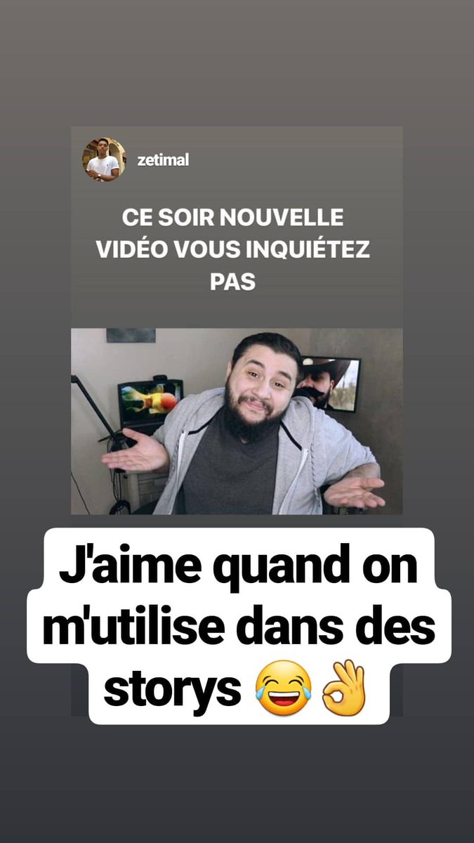Samimirk's tweet image. Sur Instagram je suis enfin de venu un meme 😭😍
(Merci 😂😂)