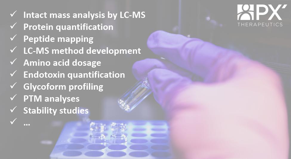 px_therapeutics's tweet photo. Do you need a thorough #characterization of your #biomolecule ?
#analyticalservices #qualitycontrols #masspectrometry
Contact @px_therapeutics https://t.co/LvQWSwKZv9