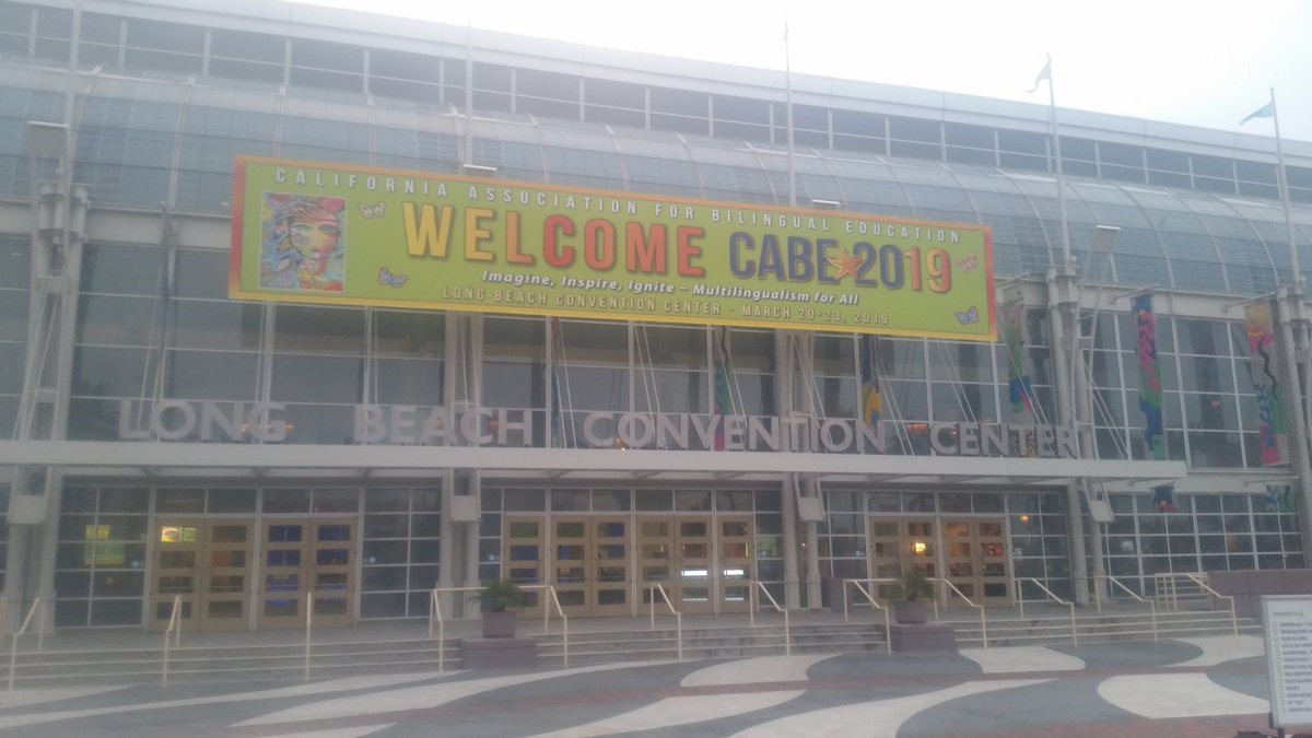 BonnieTESOL's tweet photo. I'm attending CABE2019!#pepperdineTESOL #peppgsep #CABE2019 #cabebilingual https://t.co/T2RB2nPffQ