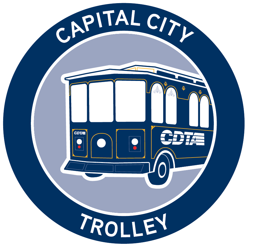 CDTA's tweet photo. It's Thursday and that means we're ready to have a #TrolleyGoodTime! Catch a ride on the Capital City Trolley and win a special t-shirt! Snap your pic on the trolley and send to us on Instagram or Facebook @ridecdta for your prize! https://t.co/F90uhwWNIt