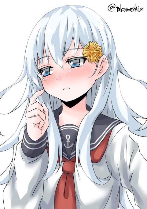 ヒビキチャン春(+20分)
#艦これ版深夜の真剣お絵描き60分一本勝負
#艦これ版真剣お絵描き60分一本勝負_20190321 