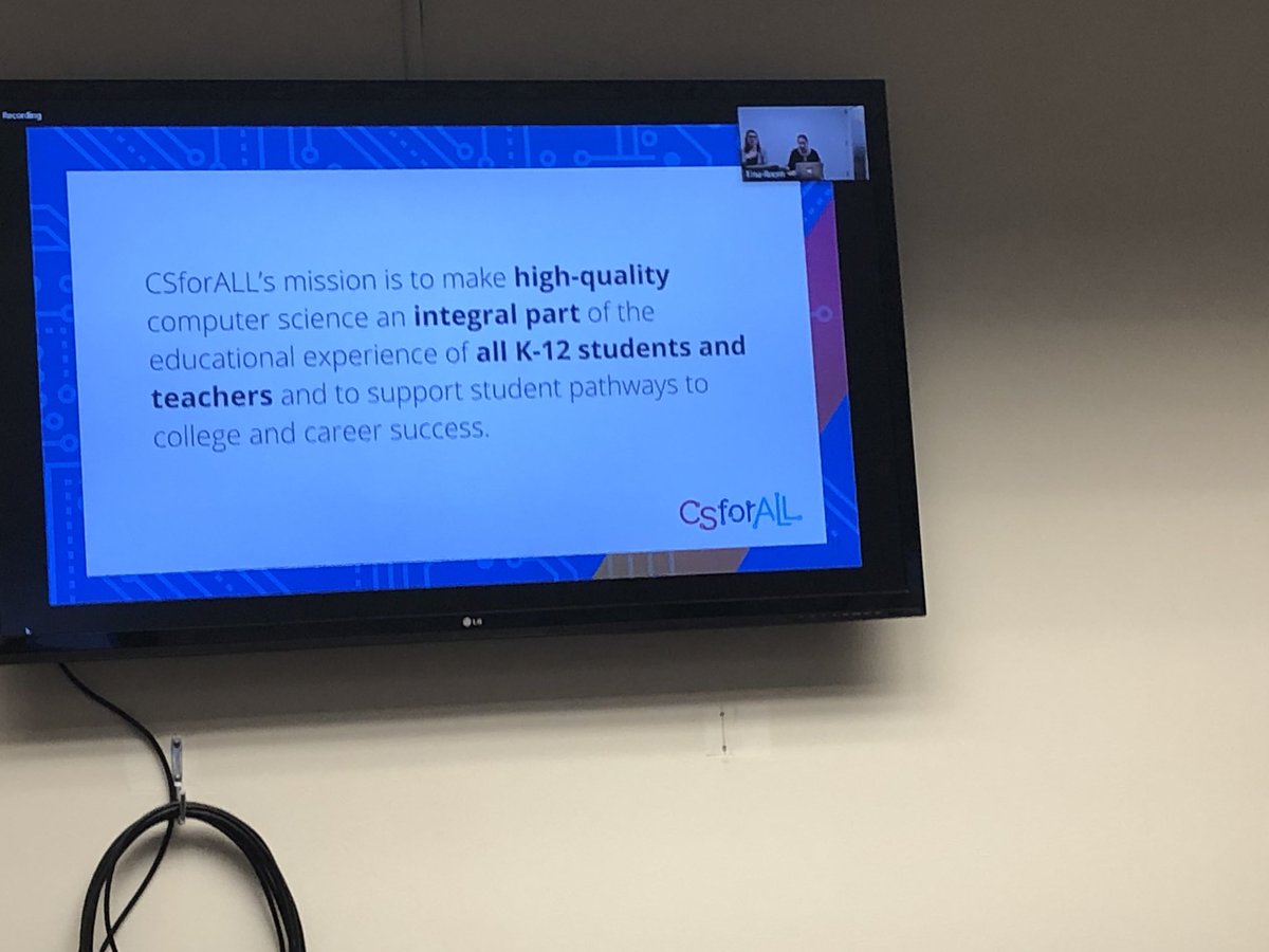 arfoor85's tweet image. Excited to be working with @CSforALL today on spreading CS to all students in our district! #CSforALLScript #schk12