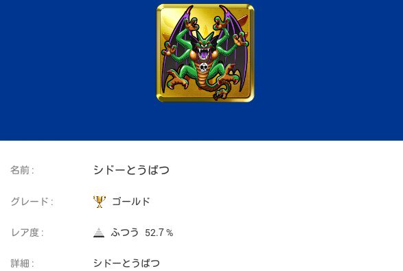 ゆきむら ドラクエ2 トロコンできたヨー 金１ 銀６ 銅３ 積みゲー溜まり過ぎてるからトロフィー回収メインの駆け足プレイになってしまった ハーゴンを倒した じゃなくて ハーゴンの呪いが解けた でトロフィーを貰えるのが ちょっと面白い Dq2