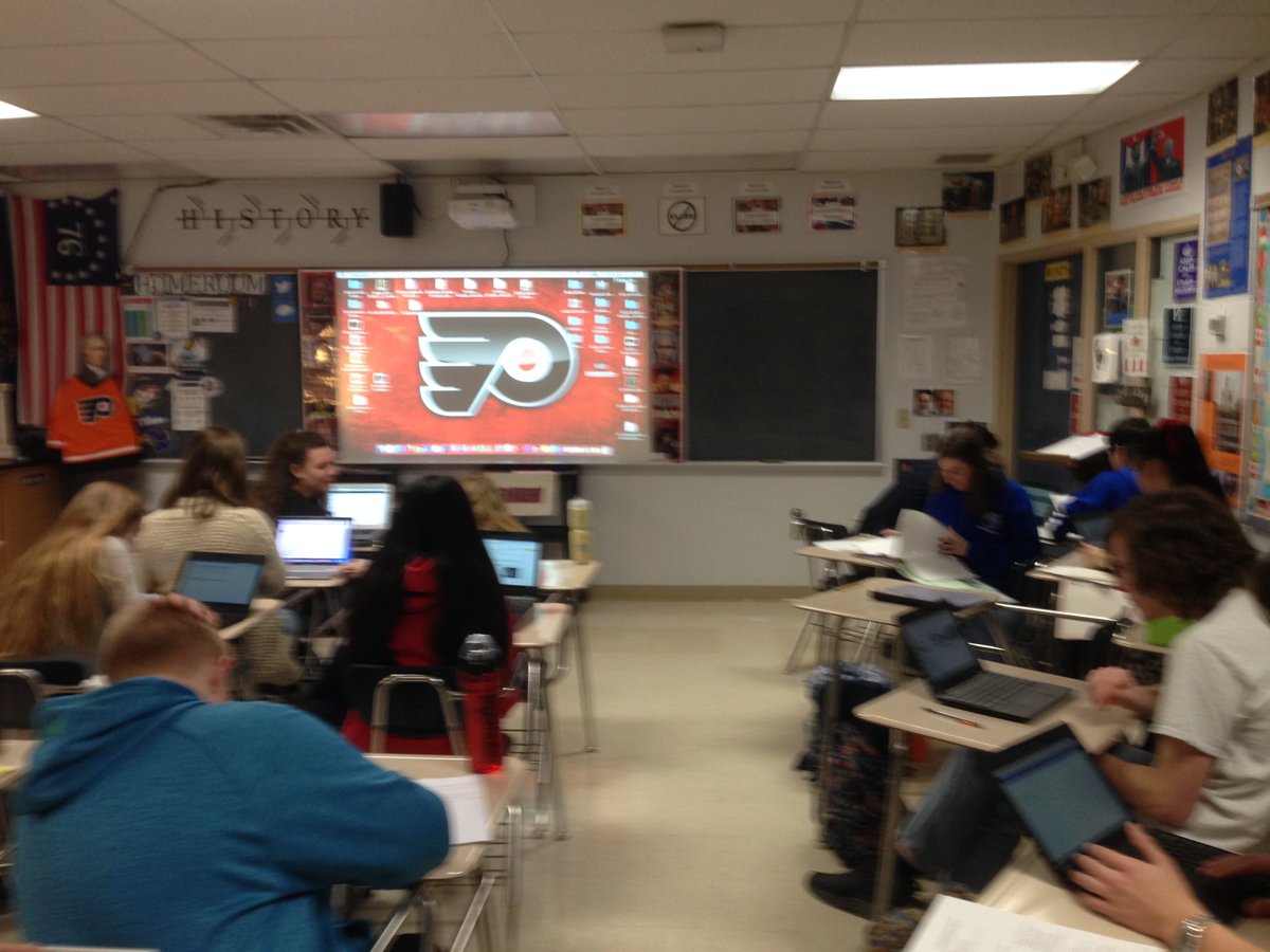 MrHuesken's tweet image. Students in my #HonorsWorld classes collaborating on review materials from our Imperialism unit to create digital annotated maps of this 19th Cen. world via @knightlab's #StoryMapJS #EAHSroars