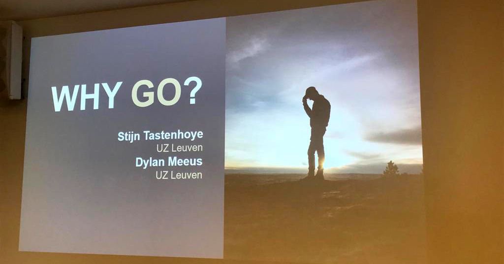 nexuzhealth's tweet photo. @DylanMeeus &amp; Stijn Tastenhoye delen hun ervaringen na de omschakeling van #Java naar nieuwe technologie #googleGO op Digital Festival #innovatie #MOAPR #Cegeka #UZLeuven https://t.co/53pGIQ5M1x