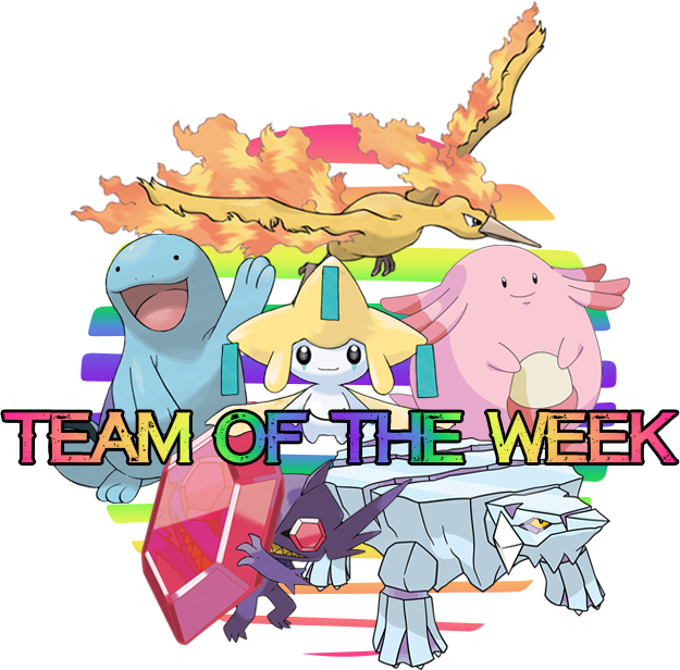 SmogonU's tweet photo. This week we are featuring an OU team by Charmflash!

Importable:
https://t.co/Gpf2RuKCnI

Replay:
https://t.co/13DPzErBXz

Team description:
https://t.co/zCq9t0Z9Po https://t.co/j2QKlyJxVV