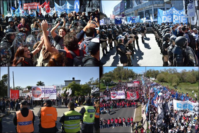 chebarracas's tweet photo. #Hoy en la #Chebarracas desde la villa 21/24
#BuenJueves
Contundente y multitudinaria protesta de los movimientos sociales. Reclaman al gobierno de Mauricio Macri reapertura de los programas de empleo genuino, aumento salarial igual a la canasta básica, https://t.co/u4NeoWK3mT