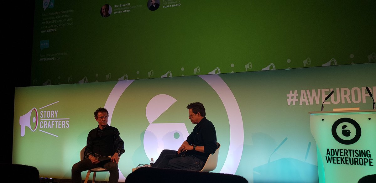 clemie_a_b's tweet photo. "Today we played something from Final Fantasy 8, yesterday it was The Wombles..." Simon Mayo on classical music turned up to 11 @ScalaRadio - @bauermedia #AWEurope https://t.co/9Qp9hd2Ptm