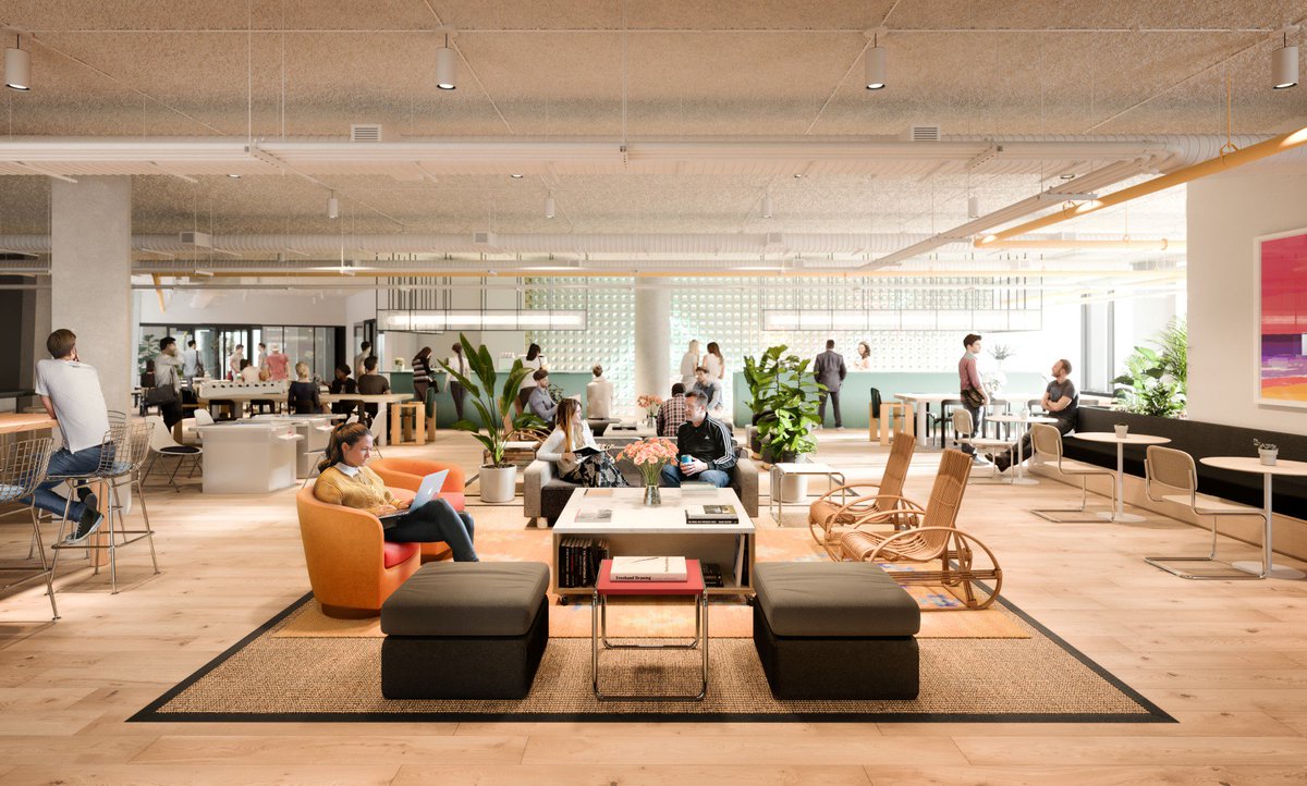 work_there's tweet photo. #Newspacealert this beautiful space in the heart of Paddington is designed to enhance productivity and promote collaboration. Take advantage of well-equipped meeting rooms and stylish lounges. https://t.co/6xLMKixxtr @WeWork https://t.co/02ndmVg62C
