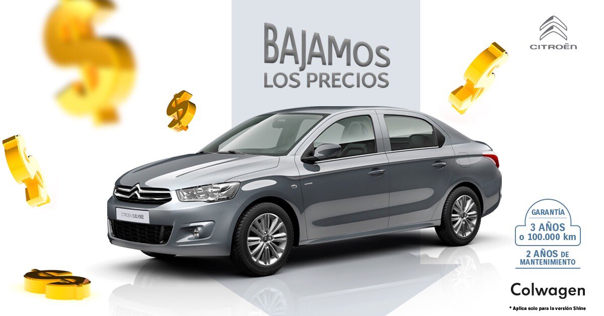 colwagen's tweet photo. La parte delantera del nuevo CITROËN C-ELYSÉE se ha ampliado para mejorar la aerodinámica y reforzar la estabilidad en la carretera. La nueva forma de luz LED le da eleganc. Te esperamos en nuestras vitrinas https://t.co/Z6cx2KLIql…
#CitroënColwagen #CElysée https://t.co/WAzFkQ2fR1