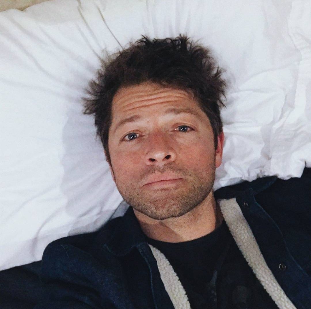 deepchampagne's tweet photo. Misha "i am the most softest" Collins https://t.co/QA16DTQCWO