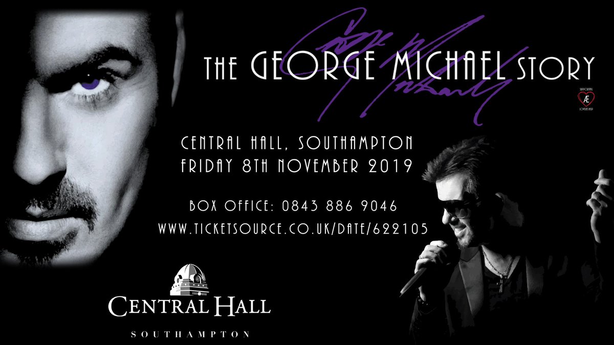 The George Michael Story will be coming to us for one night only.
Expect to be taken on a musical journey of George’s biggest hits celebrating his life and generosity.
Book now on bit.ly/2CvBnFk