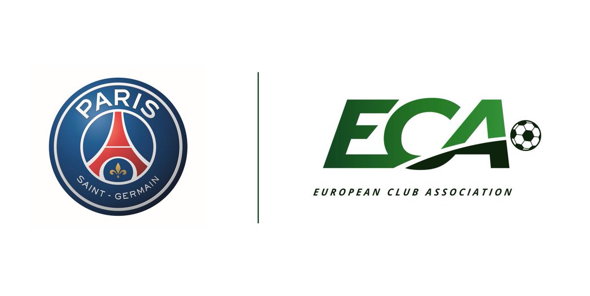 PSG_English's tweet photo. 🤝 @PSG_English is proud to be a member of @ecaeurope. 

#WeAreECA safeguard, strengthen and shape European club football. We are the #HeartOfFootball. https://t.co/C0EUdF5zwa