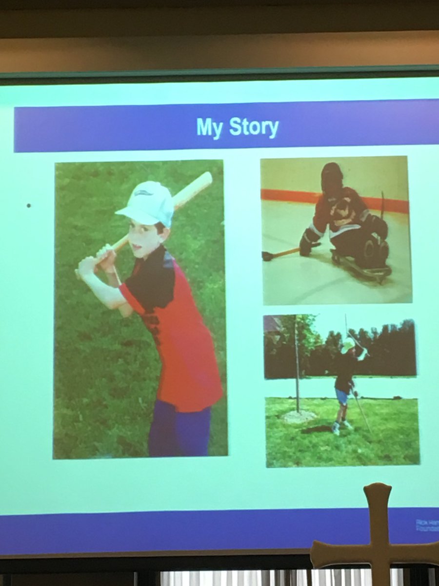 DPEquity's tweet photo. ⁦@RickHansenFdn⁩ Ambassador ⁦@joeldembe⁩ shares his story of resiliency in sport and in life. ⁦@DPstudentvoice⁩ https://t.co/yUO3fLsjJh
