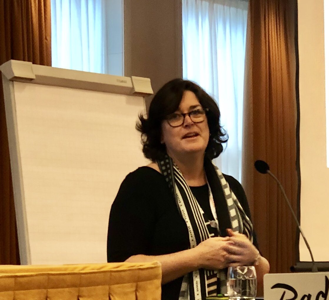 marrow's tweet photo. Lisa Smith, recently appointed CEO of Australian Bone Marrow Donor Registry #ABMDR presenting the current status of Australian registry activity at #WMDA2019 meeting in Noordwijk, The Netherlands. @WMDA_office Welcome Lisa. https://t.co/qHgBE3Fi6b