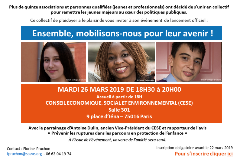 CauseMajeur's tweet photo. 📢Lancement officiel mardi 26/03 à 18h au @lecese du Collectif @CauseMajeur réunissant plus de 15 associations et personnalités qualifiées pour défendre la cause des #jeunesmajeurs sortant de l'#ASE ou de la #PJJ ✊ #protectiondelenfance
Inscriptions : https://t.co/DxaCQZgL3X https://t.co/ioh6IgUNZN