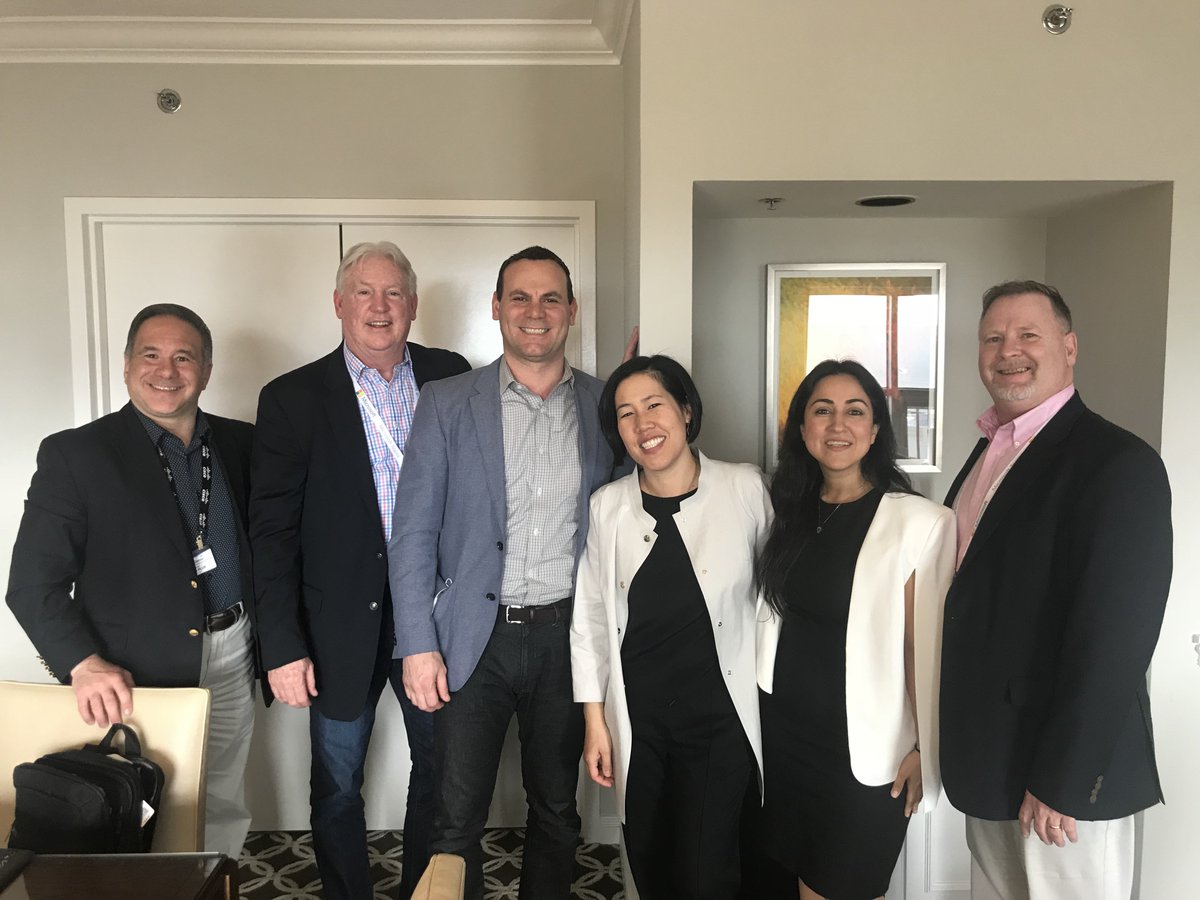 THANK YOU <a href="/_amychang/">Amy Chang</a> and <a href="/pegah80/">Pegah Ebrahimi</a> for sharing your vision and <a href="/Cisco/">Cisco</a>’s road map at <a href="/enterprisecon/">Enterprise Connect</a>. Your passion is contagious and the ShoreGroup team is ALL IN with Cisco. We're excited to partner with you to unleash the next generation of services for our customers. #EC19