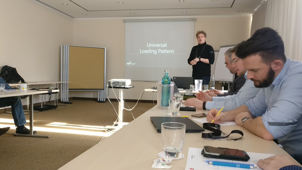 Eckhard Zemp talks about his universal loading pattern at 9th #DDVUG Conference in Mainz #DataVault #DataModeling <a href="/DDVUG/">DDVUG</a>