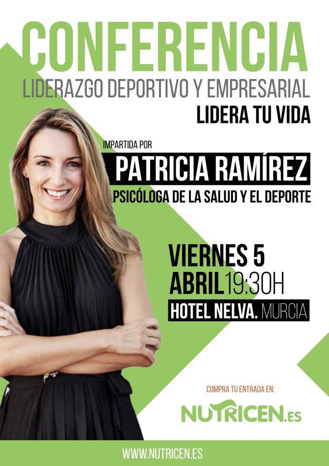 Nutricen's tweet photo. 🚨 ATENCIÓN, ATENCIÓN 🚨 

RT si queréis ganar una ENTRADA DOBLE para la conferencia de Liderazgo que impartirá @Patri_Psicologa el próximo 5 de abril en MURCIA

La fecha del sorteo será el próximo viernes 29 de Marzo!

Mucha suerte a tod@s!🍀

https://t.co/A7jLAsHYMn https://t.co/h4Fr2SqLyA