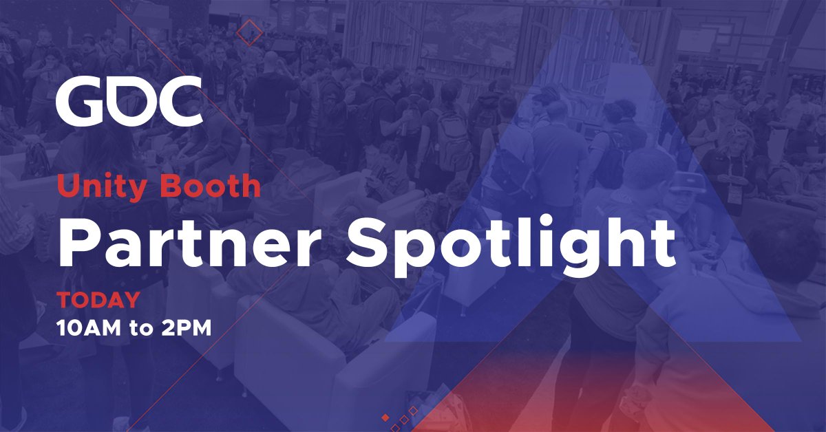 AptoideConnect's tweet image. Today we'll be at @unity3d Partner Spotlight Booth between 10AM and 14PM. 
Come find us! We'll be happy to answer any questions you might have.

#Catappult #GDC19 #UnleashYourApps