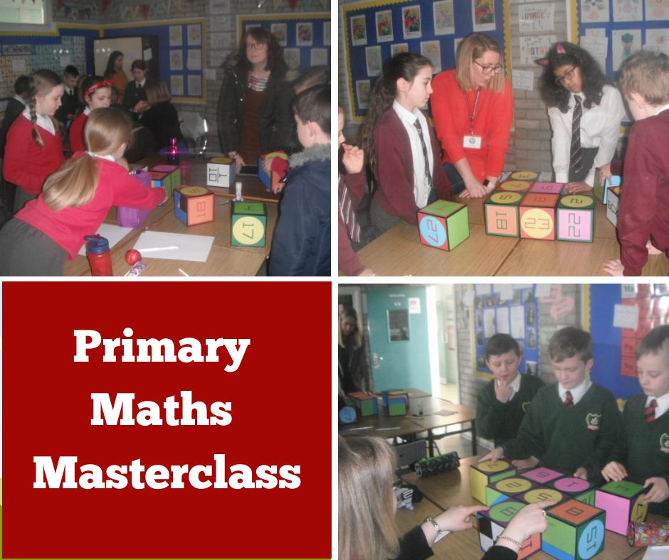 GlengormleyHS's tweet photo. Today we welcomed back some of our friends from local primary schools to take part in our Maths Masterclass. The pupils were fantastic, taking part in our Magic Squares activity - great active learning! Well done everyone! #LearningWithoutLimits #Aspiretosucceed #JoinGHS https://t.co/yp1zH4yLOF