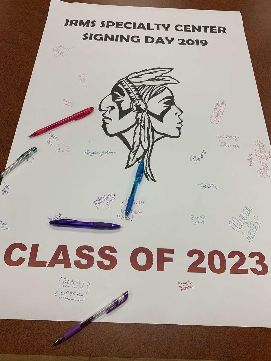 Henrico_Steam's tweet image. A great day @JohnRolfeMS with student specialty center signing day! Looking forward to seeing the great work! Roll Tribe!